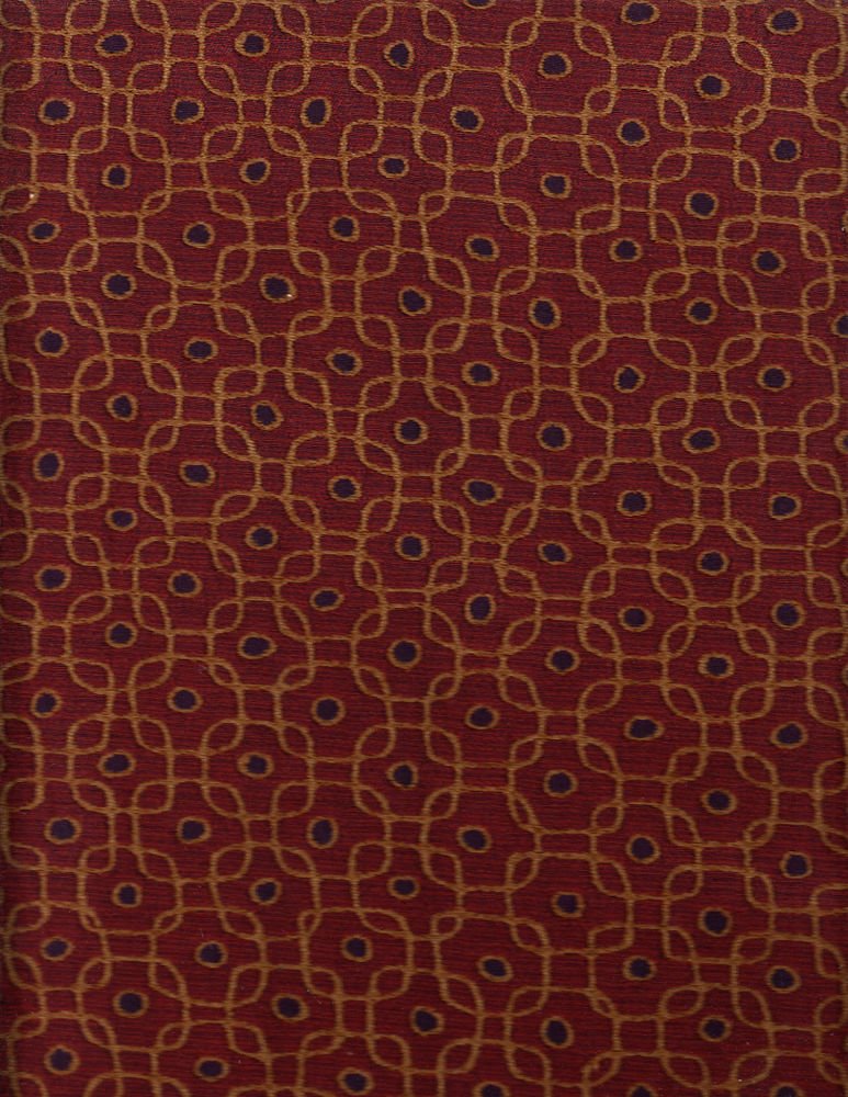 Pollack Upholstery Fabric Batik Pomegranate BY THE YARD EI2