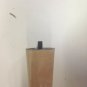 Mid-Century Modern Furniture Legs New Old Stock Limed Oak Tan 7" Set of 4 legs