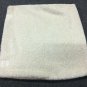 Mid Century Cream Chenille Pillow Cover- B3