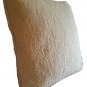 Mid Century Cream Chenille Pillow Cover- B3