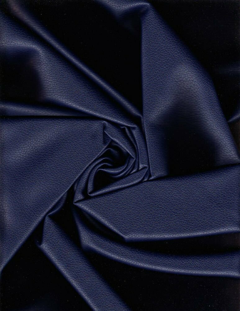 9.75 yds Ultrafabrics Brisa Mystical Blue Faux Leather Upholstery Fabric  NQ3