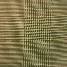 4.25 yards Brown Houndstooth Check Upholstery Fabric HB
