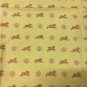 3.75 yds Braemore Red & Yellow Animal Motif Multi-Purpose Print Fabric
