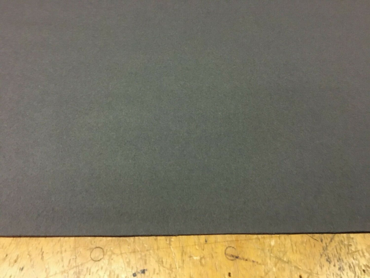 Mid Century Modern Gray Wool Felt Upholstery Fabric 1.375 yards 6512314 DM6