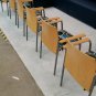 UPCYCLED 6 Steelcase DECK Arm Chairs in Maharam Agency 466001 002 Unique
