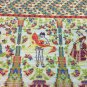 4.5 yds Unique Printed Stripe with Dancing Women Motif Upholstery Fabric BI