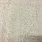 1.375 yds Creation Baumann Contemporary Floral Print Stripe Upholstery Fabric