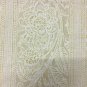 1.375 yds Creation Baumann Contemporary Floral Print Stripe Upholstery Fabric