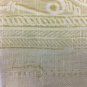 1.375 yds Creation Baumann Contemporary Floral Print Stripe Upholstery Fabric