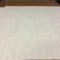 1.375 yds Creation Baumann Contemporary Floral Print Stripe Upholstery Fabric