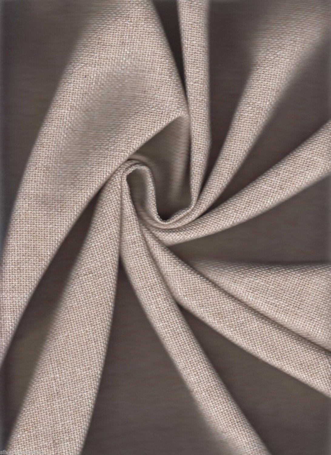 3.75 yds Coraggio Rustic Weave Linen Off White Upholstery Fabric GV4
