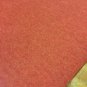 Mid Century Upholstery Fabric Brick Red Woven Wool 2.25 yds Y