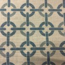 3.625 yds Lee Jofa Ciro Blue Geometric Cotton Linen Print Multi-Purpose Fabric