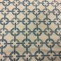 3.625 yds Lee Jofa Ciro Blue Geometric Cotton Linen Print Multi-Purpose Fabric