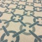 3.625 yds Lee Jofa Ciro Blue Geometric Cotton Linen Print Multi-Purpose Fabric