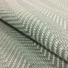 30" x 53" Herman Miller True Herringbone Olivine Light Green Upholstery Fabric