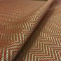 3.25 yd Herman Miller True Herringbone Vermillion Red Upholstery Fabric 22405