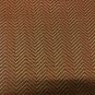 3.25 yd Herman Miller True Herringbone Vermillion Red Upholstery Fabric 22405