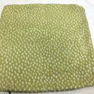 16" x 16" Thibaut Anna French Spot On Citron Yellow Cream Chenille Pillow Cover