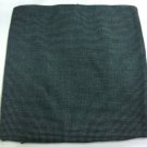 16" x 16" Luna Ensemble Delft Gray & Blue Woven Wool Pillow Cover