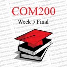 COM 200 - Week 5 Final