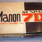 Vintage SUNPAK 7D Manon Flash Unit