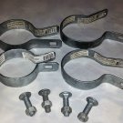 Set of 4 Chain Link Fence Tension Bands: (2-3/8")
