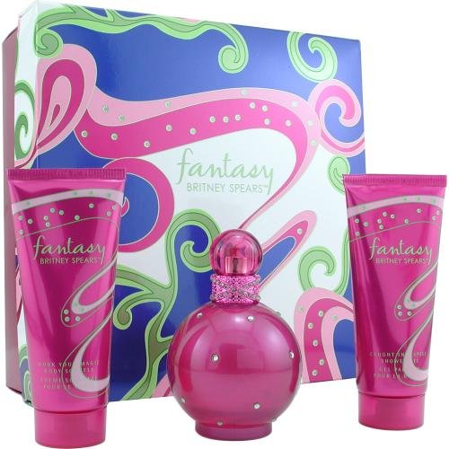by Britney Spears EAU DE PARFUM SPRAY 3.3 OZ & BODY SOUFFLE 3.3 OZ & SHOWER GEL 3.3 OZ