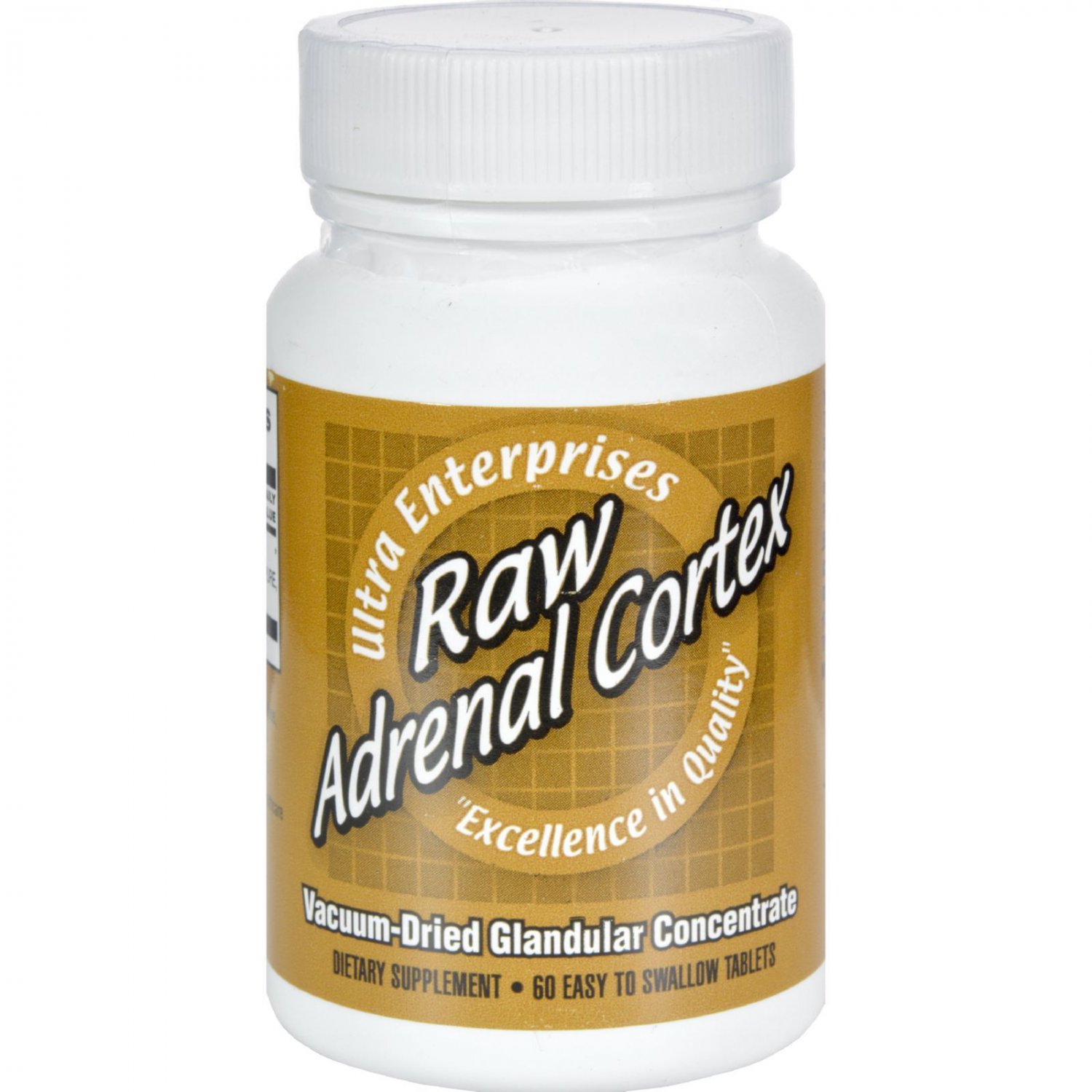 Ultra Glandulars Raw Adrenal Cortex 60 Tablets
