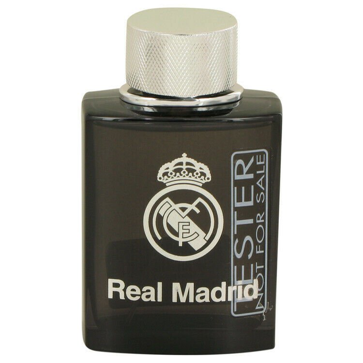 Real Madrid Black Eau De Toilette Spray (Tester) By Air Val International 3.4 oz