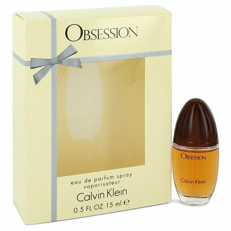 Obsession Eau De Parfum Spray By Calvin Klein 0.5 oz Eau De Parfum Spray