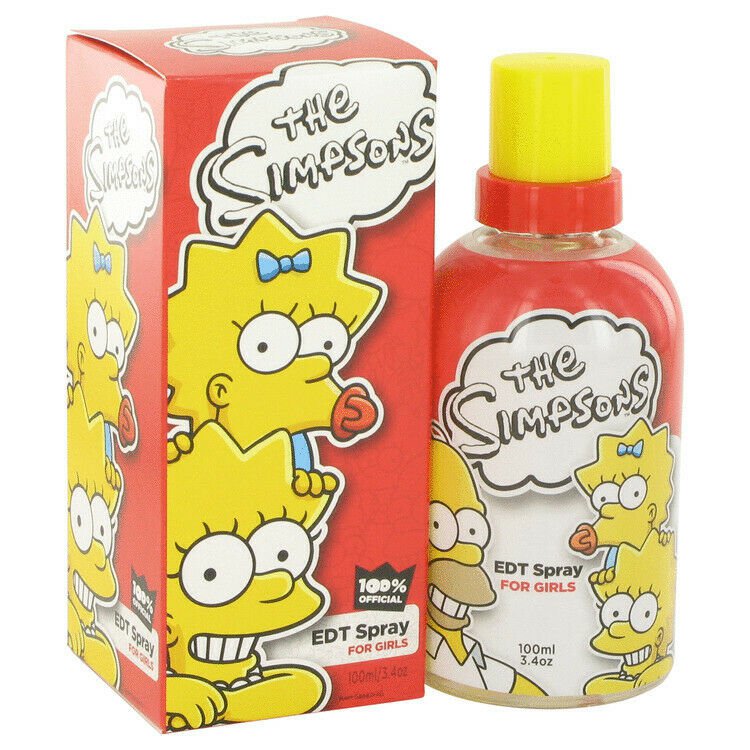 The Simpsons Eau De Toilette Spray By Air Val International 3.4 oz Eau De Toilet