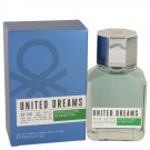 United Dreams Go Far Eau De Toilette Spray By Benetton 3.4 oz Eau De Toilette Sp