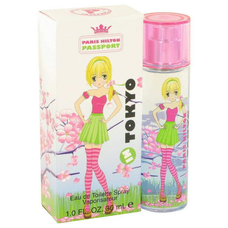 Paris Hilton Passport In Tokyo Eau De Toilette Spray By Paris Hilton 1 oz Eau De