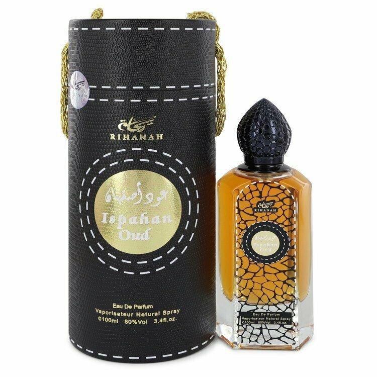 Rihanah Ispahan Oud Eau De Parfum Spray By Rihanah 3.4 oz Eau De Parfum Spray