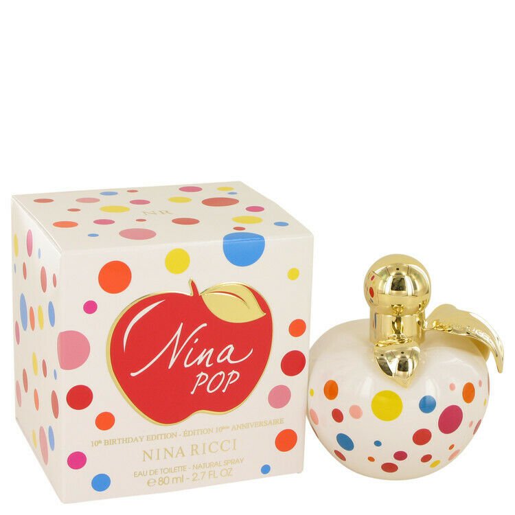 Nina Pop Eau De Toilette Spray (10th Birthday Edition) By Nina Ricci 2.7 oz Eau