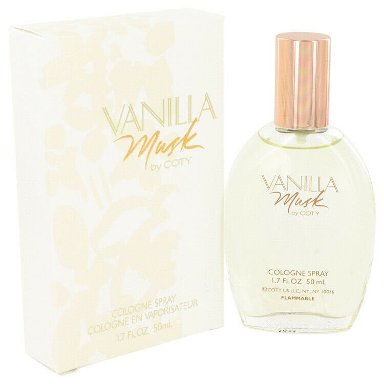 Vanilla Musk Cologne Spray By Coty 1.7 oz Cologne Spray