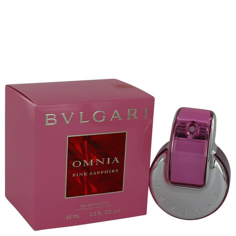 Omnia Pink Sapphire Eau De Toilette Spray By Bvlgari 2.2 oz Eau De Toilette Spra