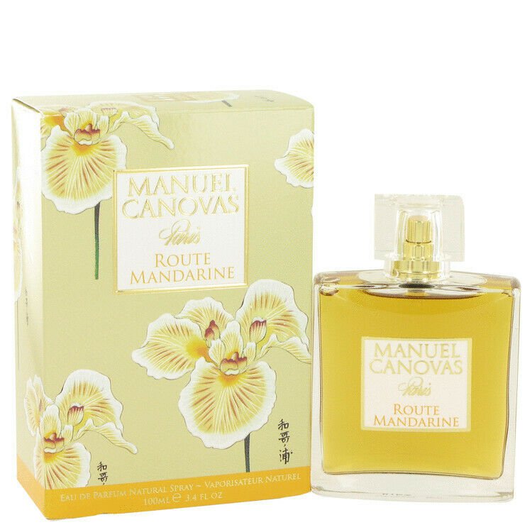 Route Mandarine Eau De Parfum Spray By Manuel Canovas 3.4 oz Eau De Parfum Spray