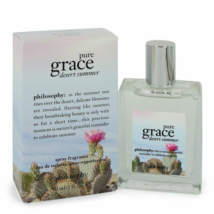 Pure Grace Desert Summer Eau De Toilette Spray By Philosophy 2 oz Eau De Toilett