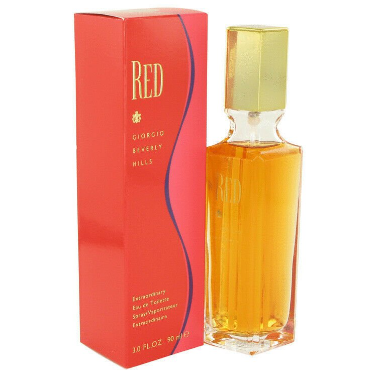 Red Eau De Toilette Spray By Giorgio Beverly Hills 3 oz Eau De Toilette Spray