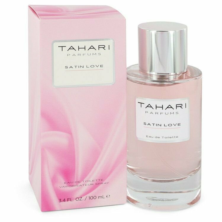 Satin Love Eau De Toilette Spray By Tahari Parfums 3.4 oz Eau De Toilette Spray