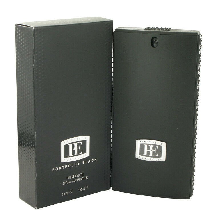 Portfolio Black Eau De Toilette Spray By Perry Ellis 3.4 oz Eau De Toilette Spra