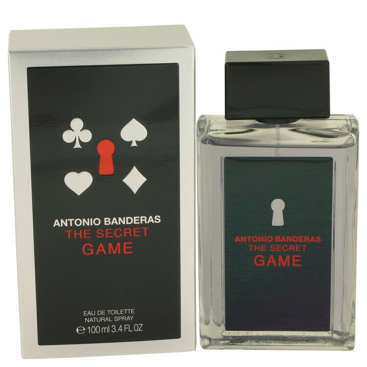 The Secret Game Eau De Toilette Spray By Antonio Banderas 3.4 oz Eau De Toilette