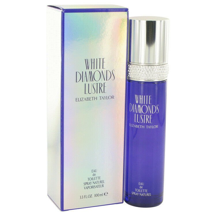 White Diamonds Lustre Eau De Toilette Spray By Elizabeth Taylor 3.3 oz Eau De To