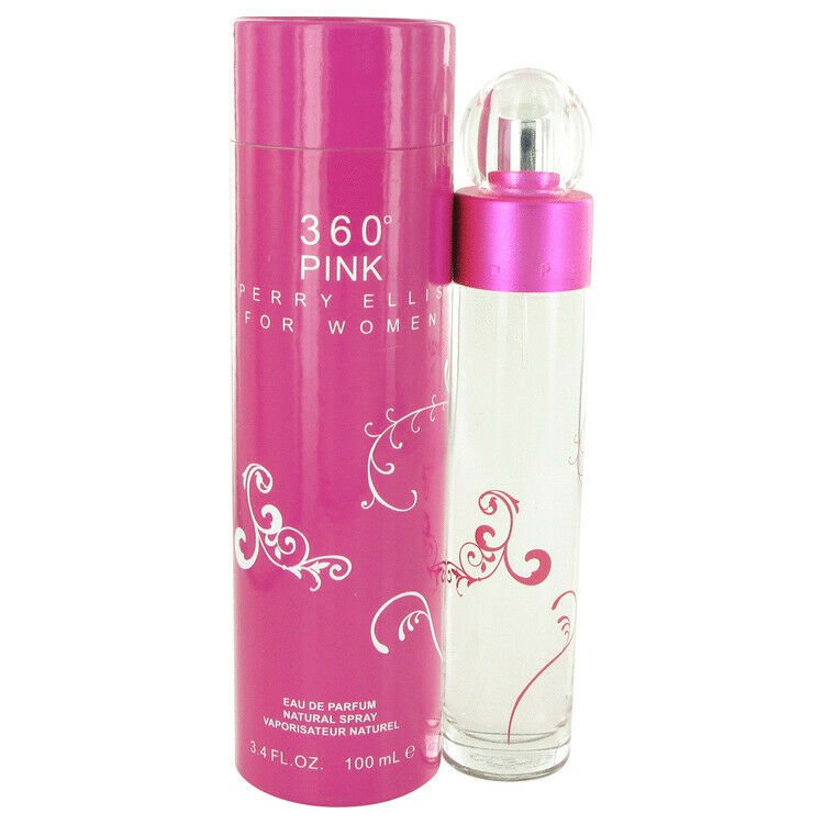 Perry Ellis 360 Pink Eau De Parfum Spray By Perry Ellis 3.4 oz Eau De Parfum Spr