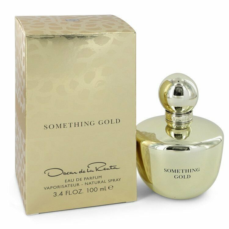 Something Gold Eau De Parfum Spray By Oscar De La Renta 3.4 oz Eau De Parfum Spr