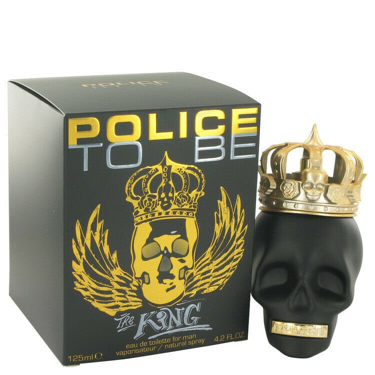 Police To Be The King Eau De Toilette Spray By Police Colognes 4.2 oz Eau De Toi