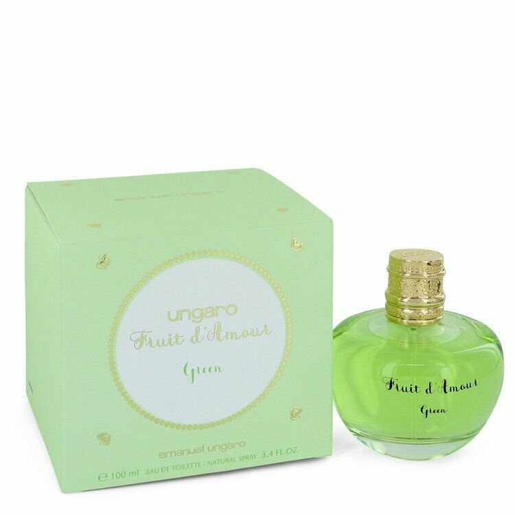 Ungaro Fruit D'amour Green Eau De Toilette Spray By Ungaro 3.4 oz Eau De Toilett