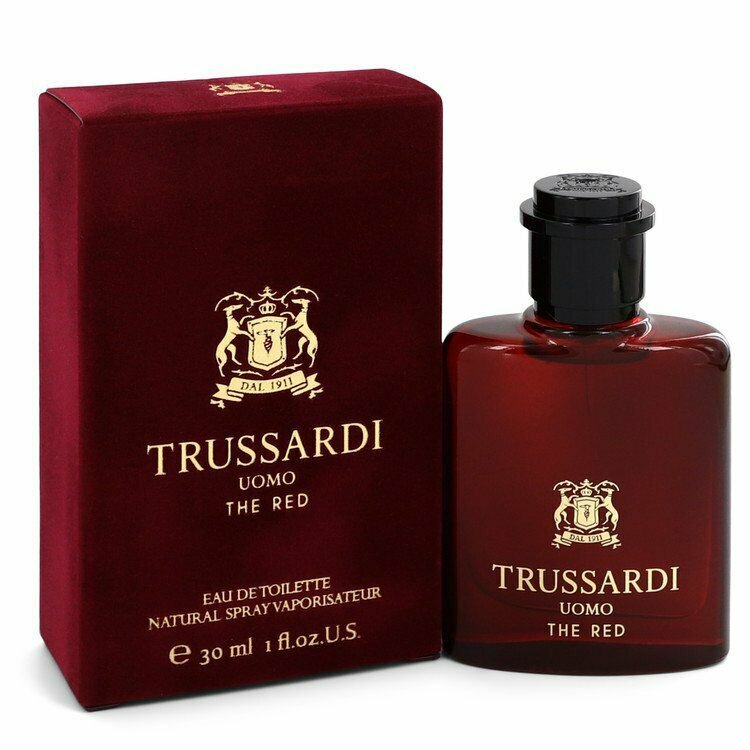 Trussardi Uomo The Red Eau De Toilette Spray By Trussardi 1 oz Eau De Toilette S